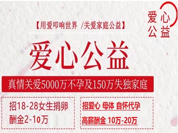 怀集捐卵助孕生子 爱心志愿者招募